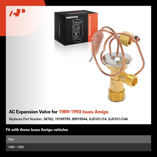 AC Expansion Valve for 1989-1993 Isuzu Amigo