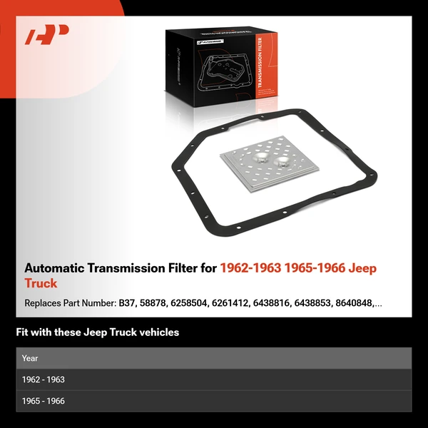 Automatic Transmission Filter for 1962-1963 1965-1966 Jeep Truck