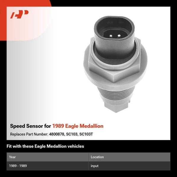 Speed Sensor for 1989 Eagle Medallion