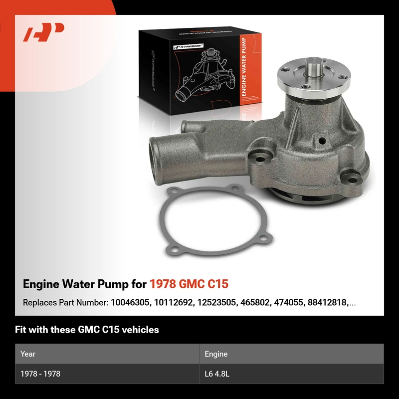 Engine Water Pump for 1978 GMC C15