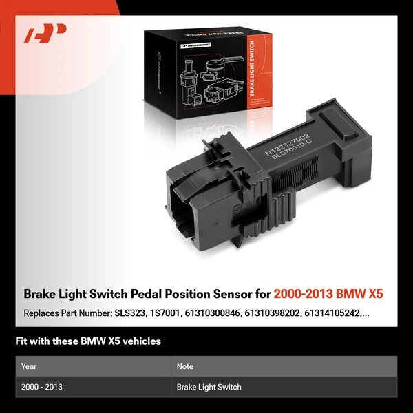 Brake Light Switch Pedal Position Sensor for 2000-2013 BMW X5