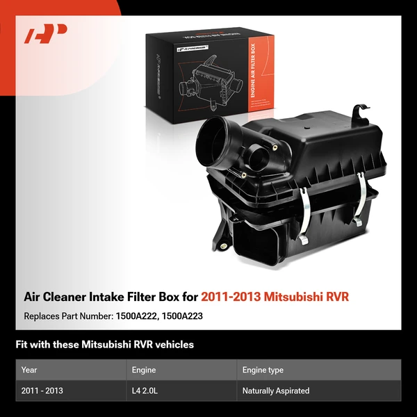 Air Cleaner Intake Filter Box for 2011-2013 Mitsubishi RVR