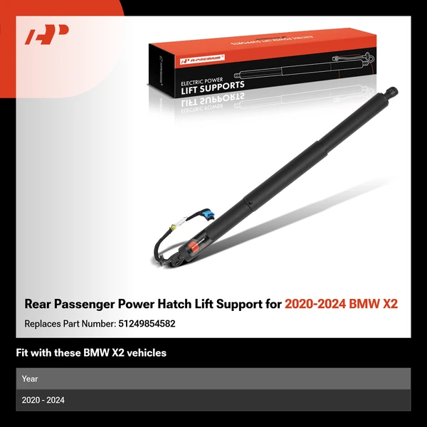 Rear Passenger Power Hatch Lift Support for 2020-2024 BMW X2