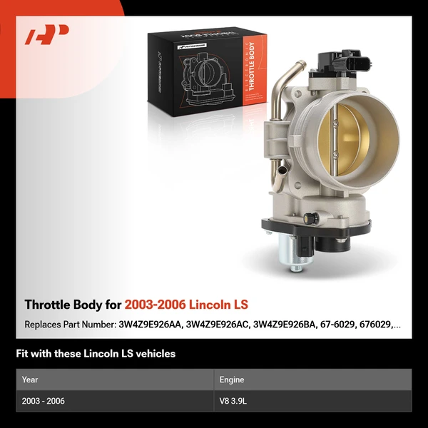 Throttle Body for 2003-2006 Lincoln LS