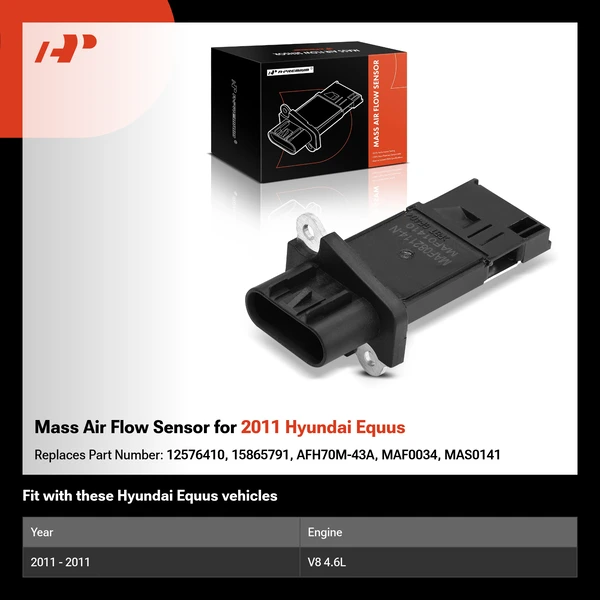 Mass Air Flow Sensor for 2011 Hyundai Equus