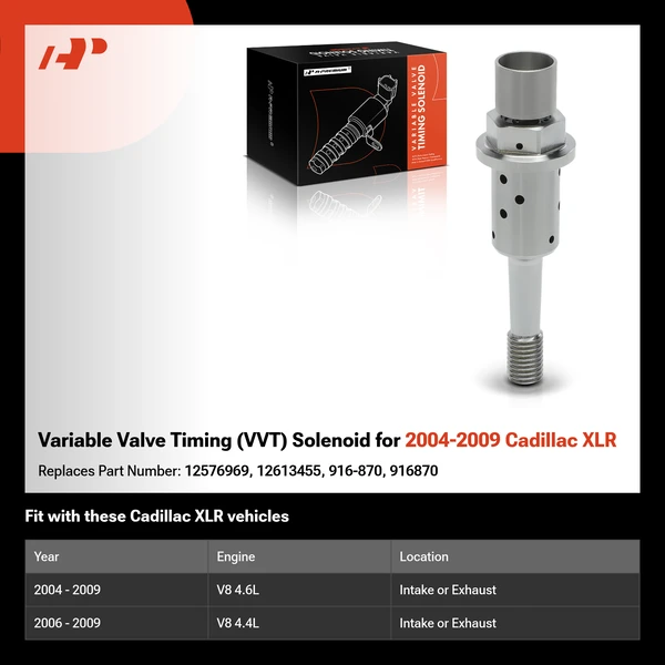 Variable Valve Timing (VVT) Solenoid for 2004-2009 Cadillac XLR