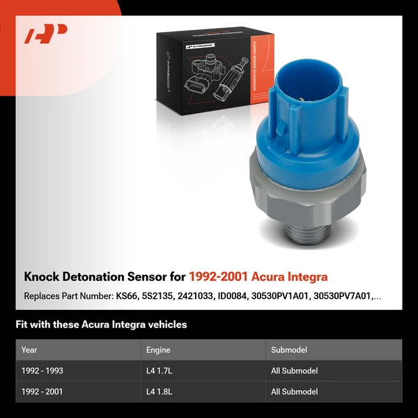 Knock Detonation Sensor for 1992-2001 Acura Integra