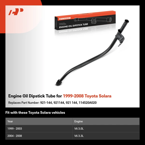 Engine Oil Dipstick Tube for 1999-2008 Toyota Solara