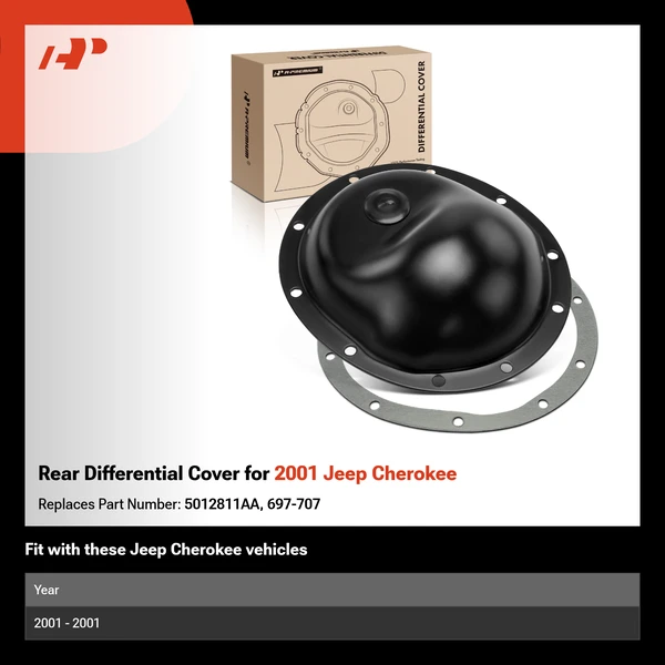 Rear Differential Cover for 2001 Jeep Cherokee