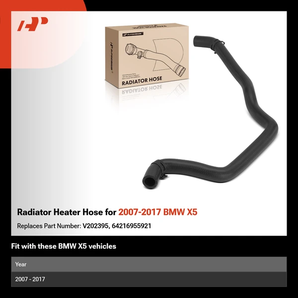 Radiator Heater Hose for 2007-2017 BMW X5
