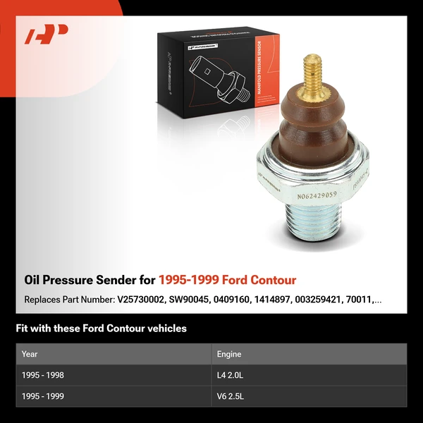 Oil Pressure Sender for 1995-1999 Ford Contour