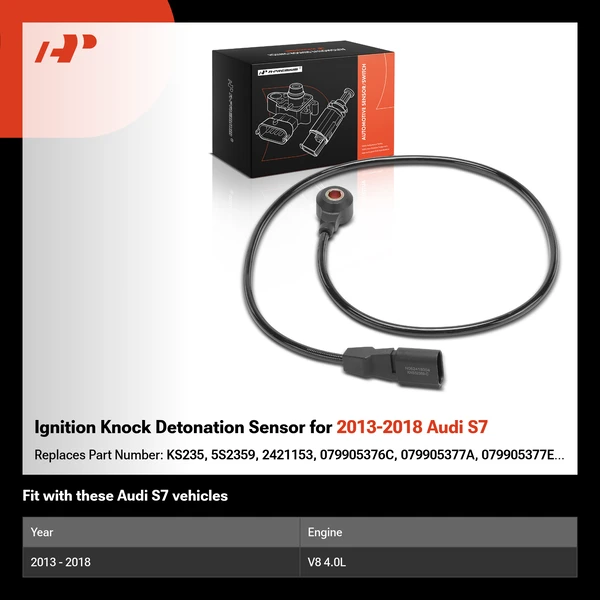 Ignition Knock Detonation Sensor for 2013-2018 Audi S7
