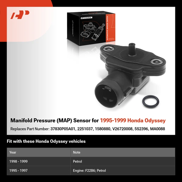 Manifold Pressure (MAP) Sensor for 1995-1999 Honda Odyssey