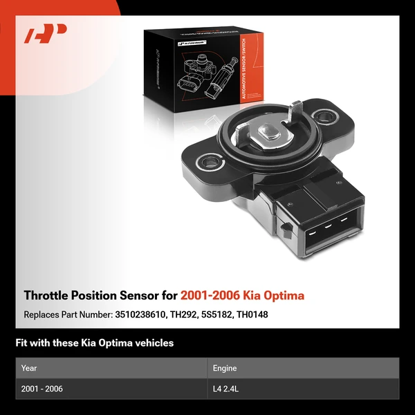 Throttle Position Sensor for 2001-2006 Kia Optima