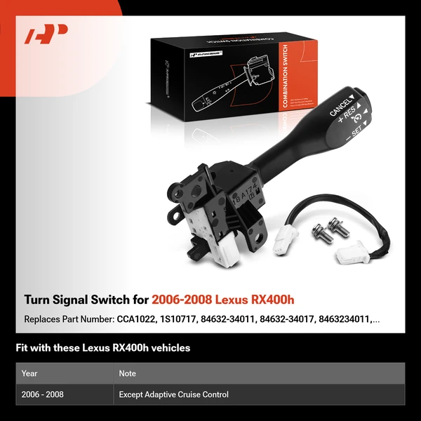 Turn Signal Switch for 2006-2008 Lexus RX400h