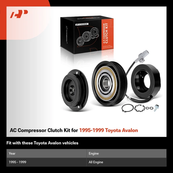 AC Compressor Clutch Kit for 1995-1999 Toyota Avalon