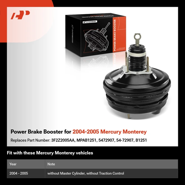 Power Brake Booster for 2004-2005 Mercury Monterey