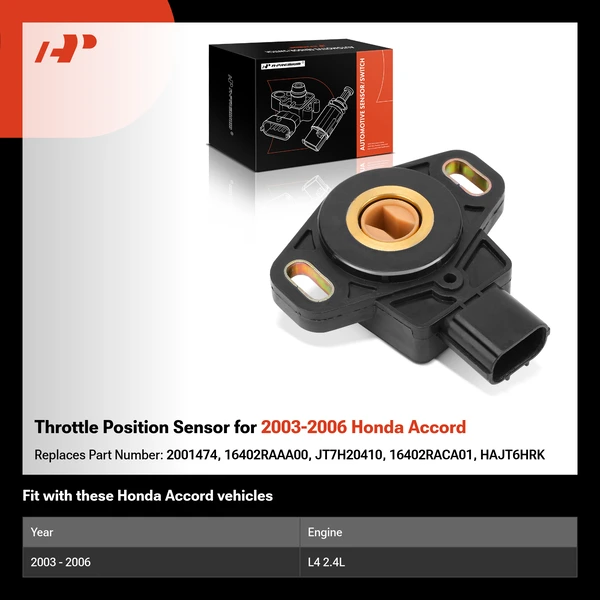 Throttle Position Sensor for 2003-2006 Honda Accord