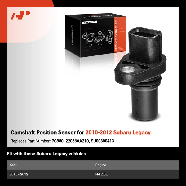 Camshaft Position Sensor for 2010-2012 Subaru Legacy