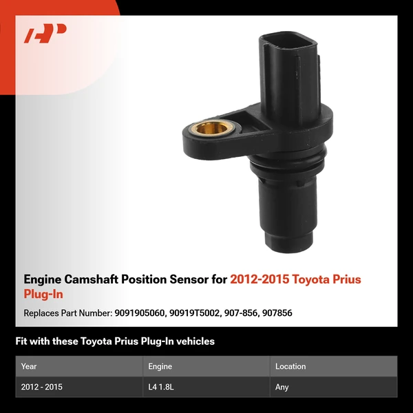 Engine Camshaft Position Sensor for 2012-2015 Toyota Prius Plug-In