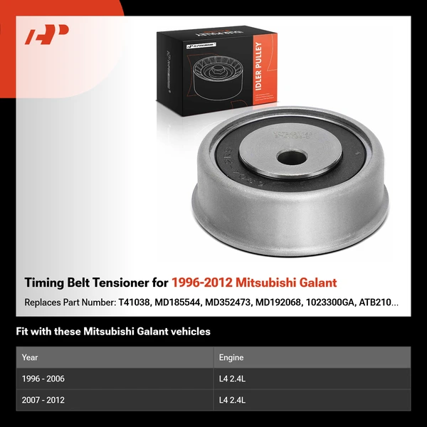 Timing Belt Tensioner for 1996-2012 Mitsubishi Galant