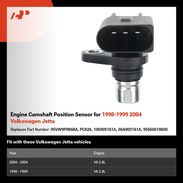 Engine Camshaft Position Sensor for 1998-1999 2004 Volkswagen Jetta