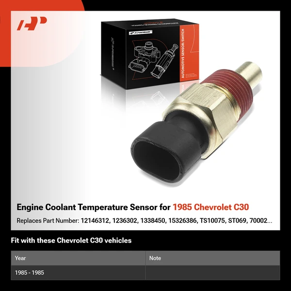 Engine Coolant Temperature Sensor for 1985 Chevrolet C30
