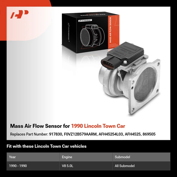 Mass Air Flow Sensor for 1990 Lincoln Town Car