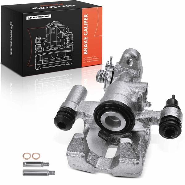 1-Pc Brake Caliper Rear Left Driver Side 1-Piston A-Premium APBC2670