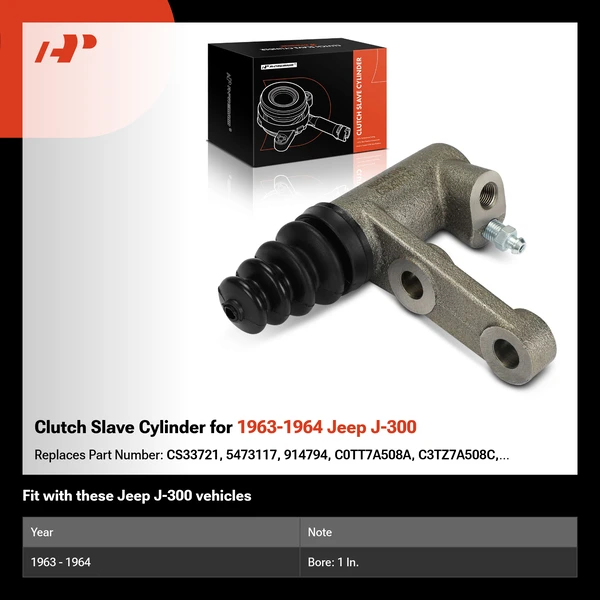 Clutch Slave Cylinder for 1963-1964 Jeep J-300