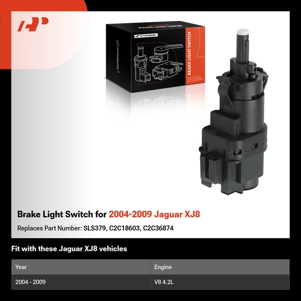 Brake Light Switch for 2004-2009 Jaguar XJ8