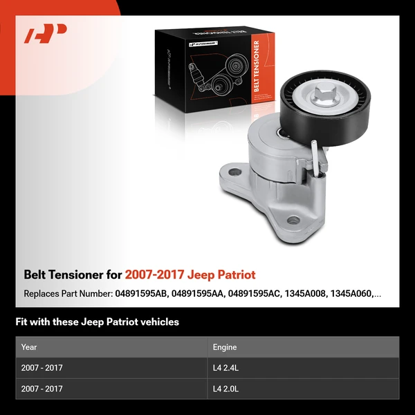 Belt Tensioner for 2007-2017 Jeep Patriot