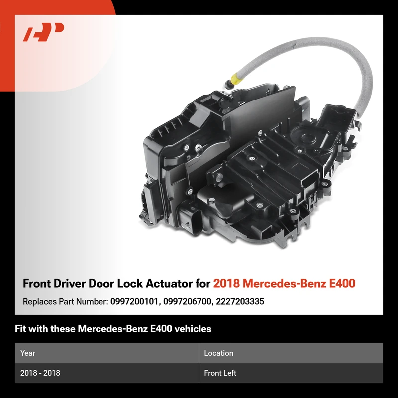 Front Driver Door Lock Actuator for 2018 Mercedes-Benz E400
