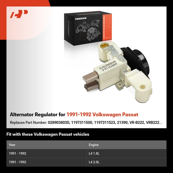 Alternator Regulator for 1991-1992 Volkswagen Passat