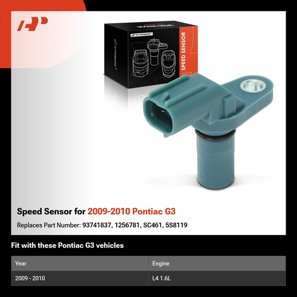 Speed Sensor for 2009-2010 Pontiac G3