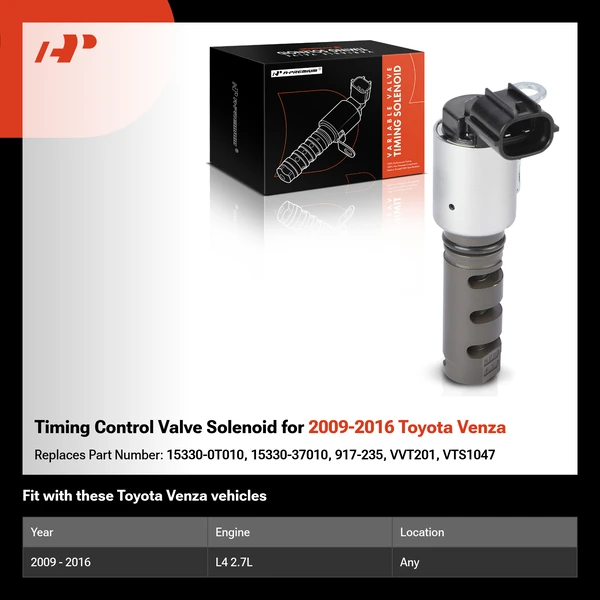 Timing Control Valve Solenoid for 2009-2016 Toyota Venza