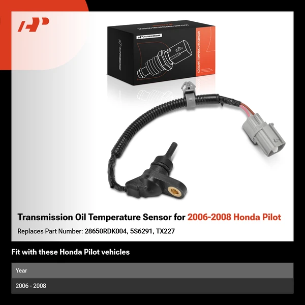 Transmission Oil Temperature Sensor for 2006-2008 Honda Pilot