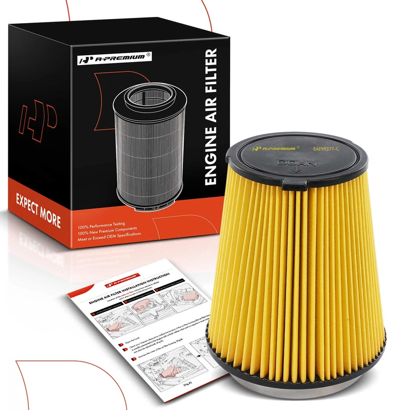 Engine Air Filter for Ford Mustang 2015-2022 V8 5.0L V8 5.2L