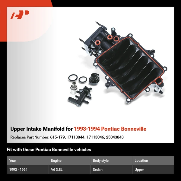 Upper Intake Manifold for 1993-1994 Pontiac Bonneville