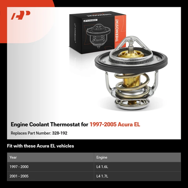 Engine Coolant Thermostat for 1997-2005 Acura EL