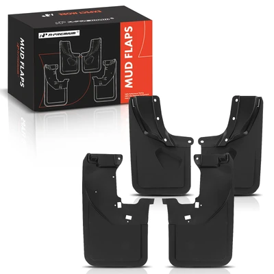 4 Pcs Front & Rear Splash Guards Mud Flaps