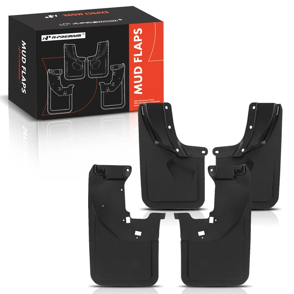 4 Pcs Front & Rear Splash Guards Mud Flaps for Ford Bronco 2021-2024