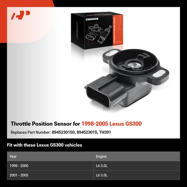 Throttle Position Sensor for 1998-2005 Lexus GS300