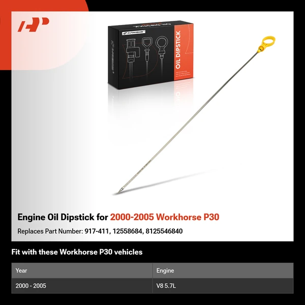 Engine Oil Dipstick for 2000-2005 Workhorse P30