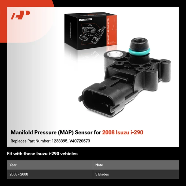 Manifold Pressure (MAP) Sensor for 2008 Isuzu i-290