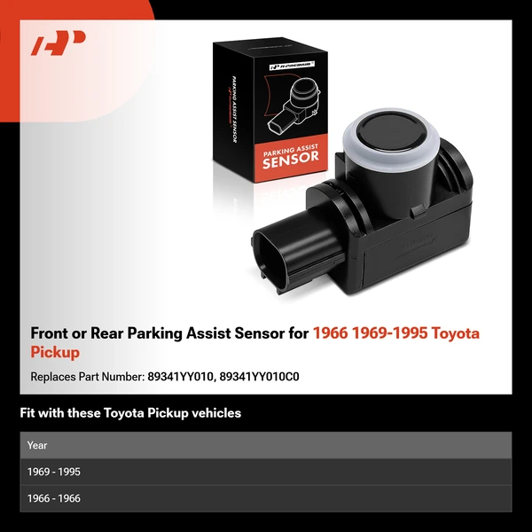 Front or Rear Parking Assist Sensor for 1966 1969-1995 Toyota Pickup