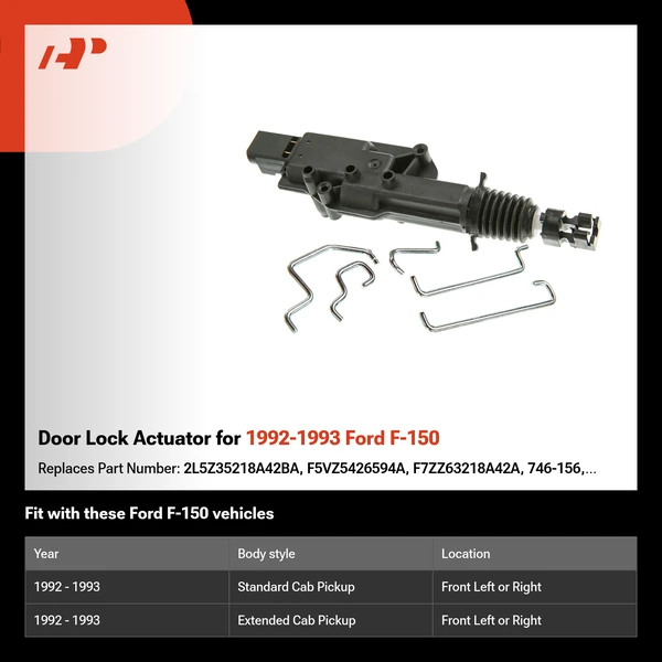 Door Lock Actuator for 1992-1993 Ford F-150