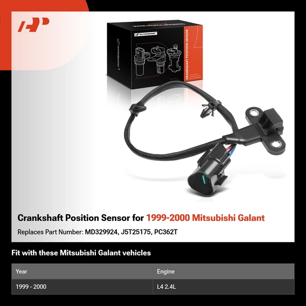 Crankshaft Position Sensor for 1999-2000 Mitsubishi Galant