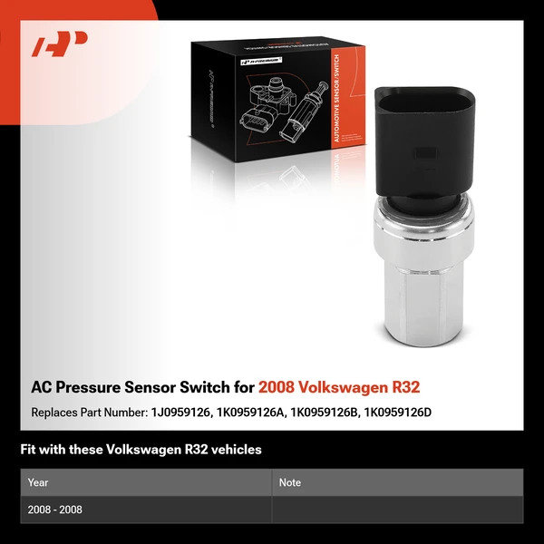 AC Pressure Sensor Switch for 2008 Volkswagen R32