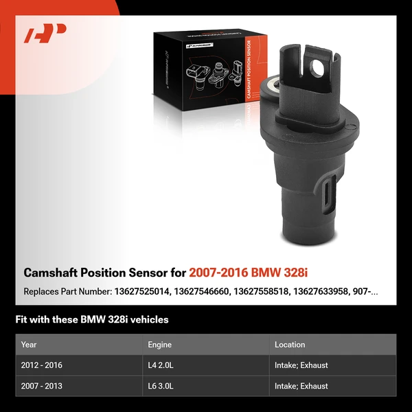 Camshaft Position Sensor for 2007-2016 BMW 328i